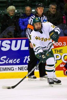 Sophomore defenseman CJ Ludwig.