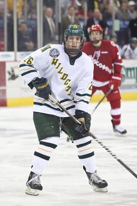 Junior forward Erik Higby.