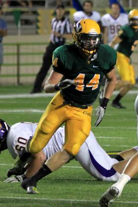 Junior linebacker Josh Droese.