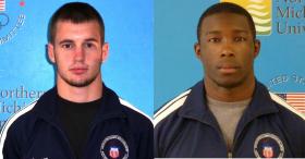 Jesse Williams, Kendrick Sanders (left to right)