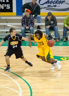 Freshman guard Haki Stampley