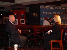 Walt Kyle at the CCHA Media Day