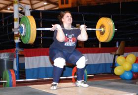 Weightlifter Rachel Hearn