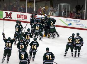 'Cats celebrate win over Miami