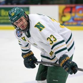 Senior defenseman Kyle Follmer.