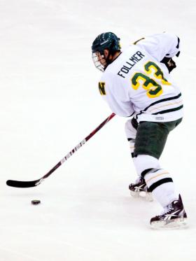 Junior defenseman Kyle Follmer.