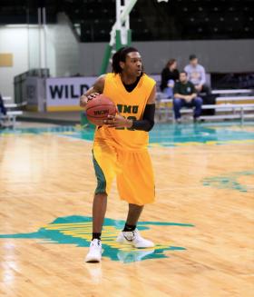 Freshman forward Haki Stampley