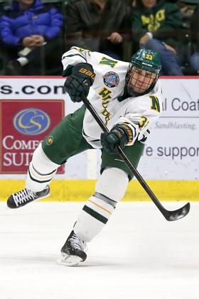 Senior defenseman Kyle Follmer.