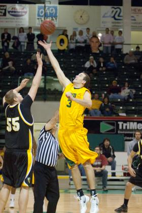 Senior center Jared Benson