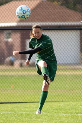 Junior defender Becky Schmidt.