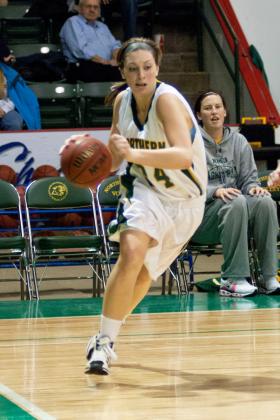 Sophomore Abbey DeBruin.