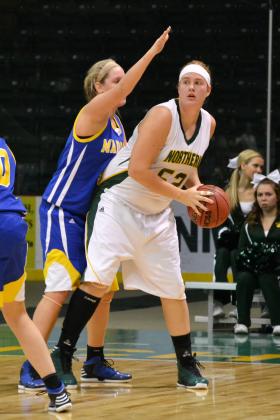 Sophomore Courtney Lemon.
