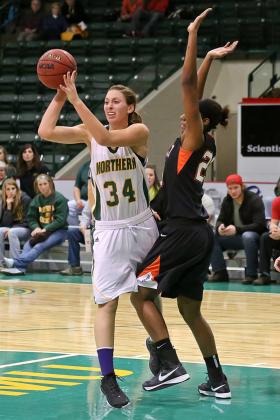 Sophomore Abbey DeBruin.