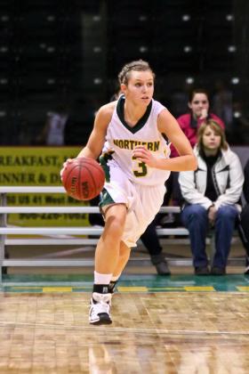 Freshman guard Alyssa Colla