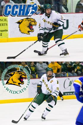 Tyler Gron and Justin Florek Named to CCHA teams.