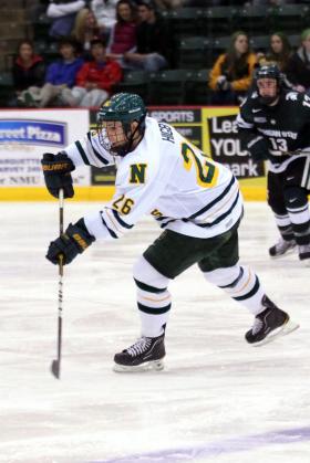 Junior forward Erik Higby.