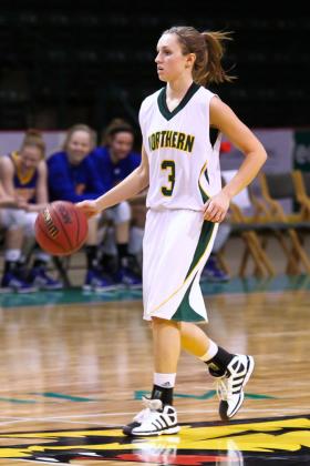 Freshman guard Alyssa Colla.