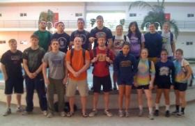Greco-Roman and freestyle wrestlers in Mexico