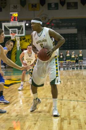 Junior forward Scooter Johnson.