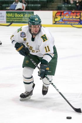 Freshman forward Ryan Aynsley.