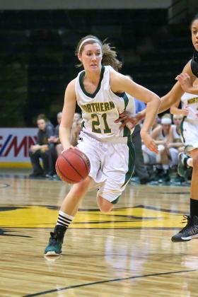 Sophomore guard Sarah Miller.