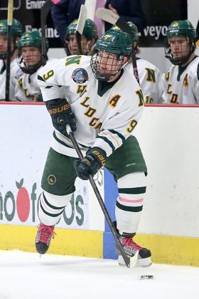 Sophomore forward Reed Seckel.