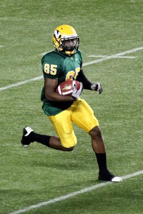 Josh McNeil on a punt return.