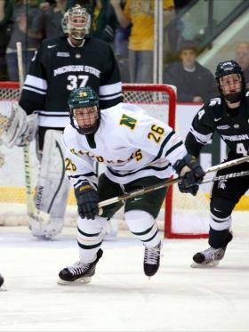 Sophomore forward Erik Higby.