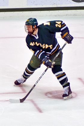 Sophomore defenseman CJ Ludwig.