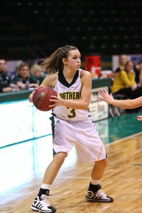 Freshman guard Alyssa Colla