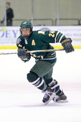 Junior defenseman CJ Ludwig.