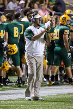 Coach Chris Ostrowsky.