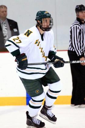 Sophomore defenseman Wade Epp.