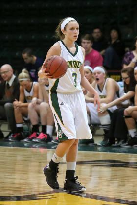 Sophomore guard Alyssa Colla.