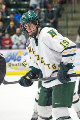 Senior forward Kory Kaunisto.