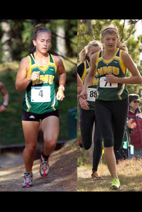 Mandy Dye and Larissa Halonen.