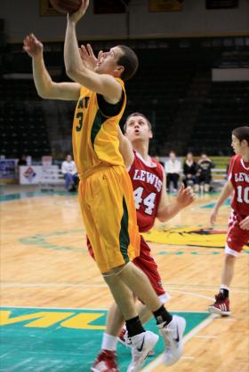 Senior center Jared Benson