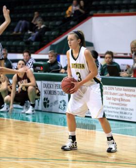 Freshman guard Alyssa Colla