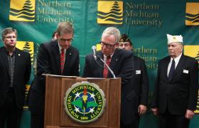 Jason Allen, MDMVA and David Haynes, NMU