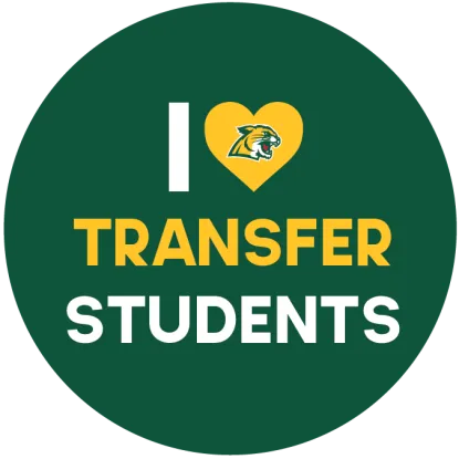 I Heart Transfer Students button