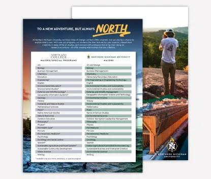 Download the Northland to NMU flyer