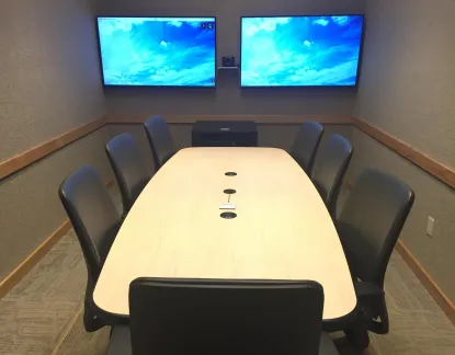 LRC111A Conference Table Distance Learning Room