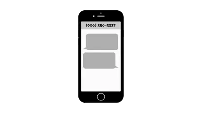 Dial HELP Text Conversation
