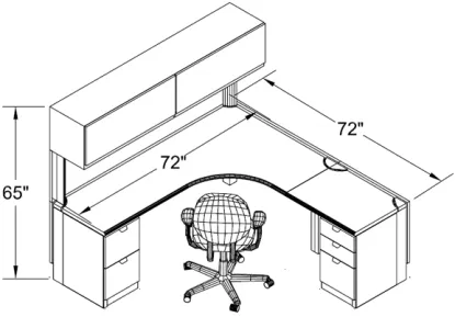 Office desk design A