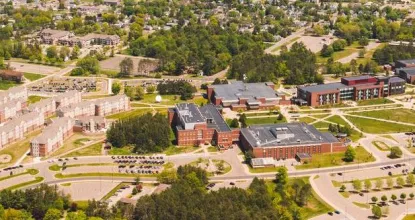 Drone View of Campus