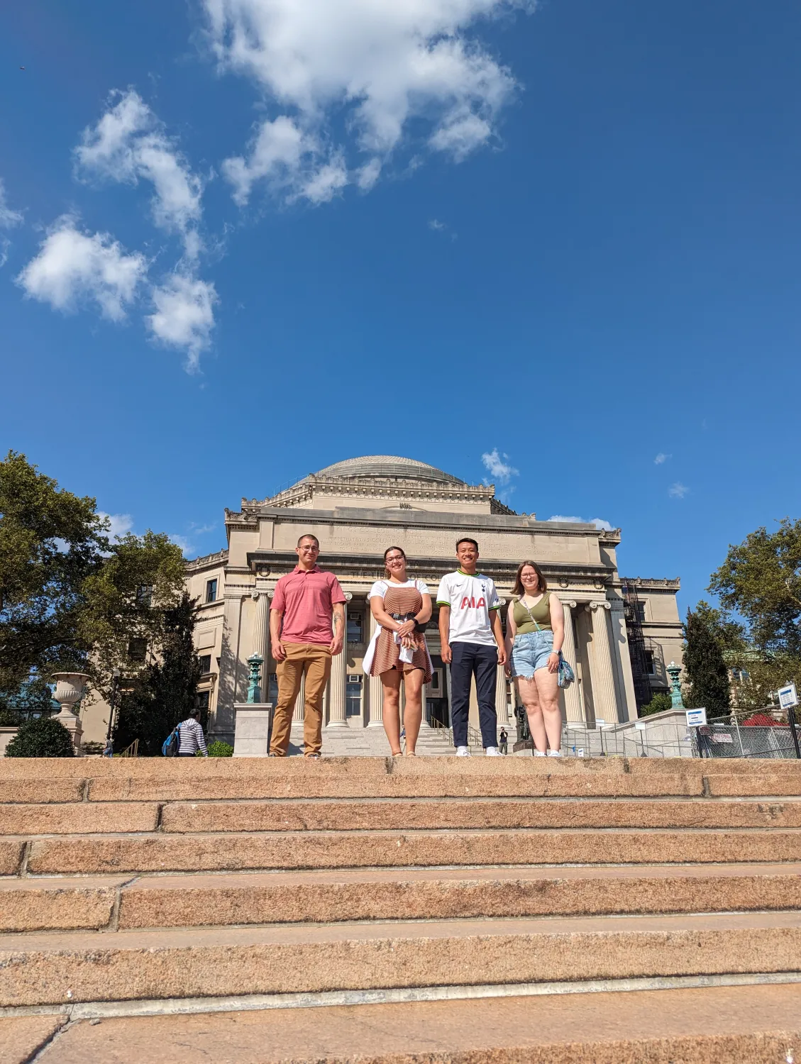 Students at Columbia University
