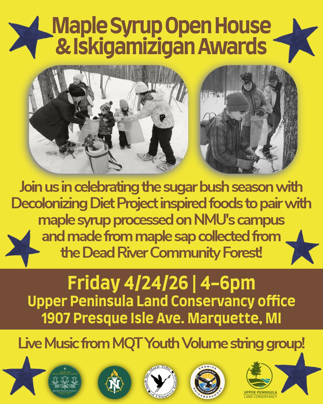 Maple Syrup Open House & Iskigamizigan Awards Event