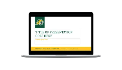 Athletic Logo Powerpoint Template