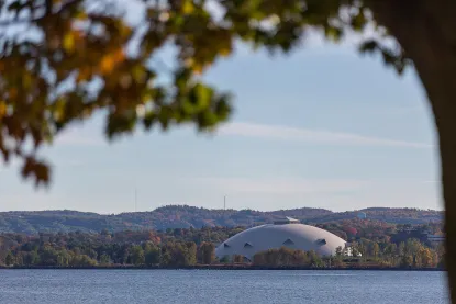 superior dome over lake superior