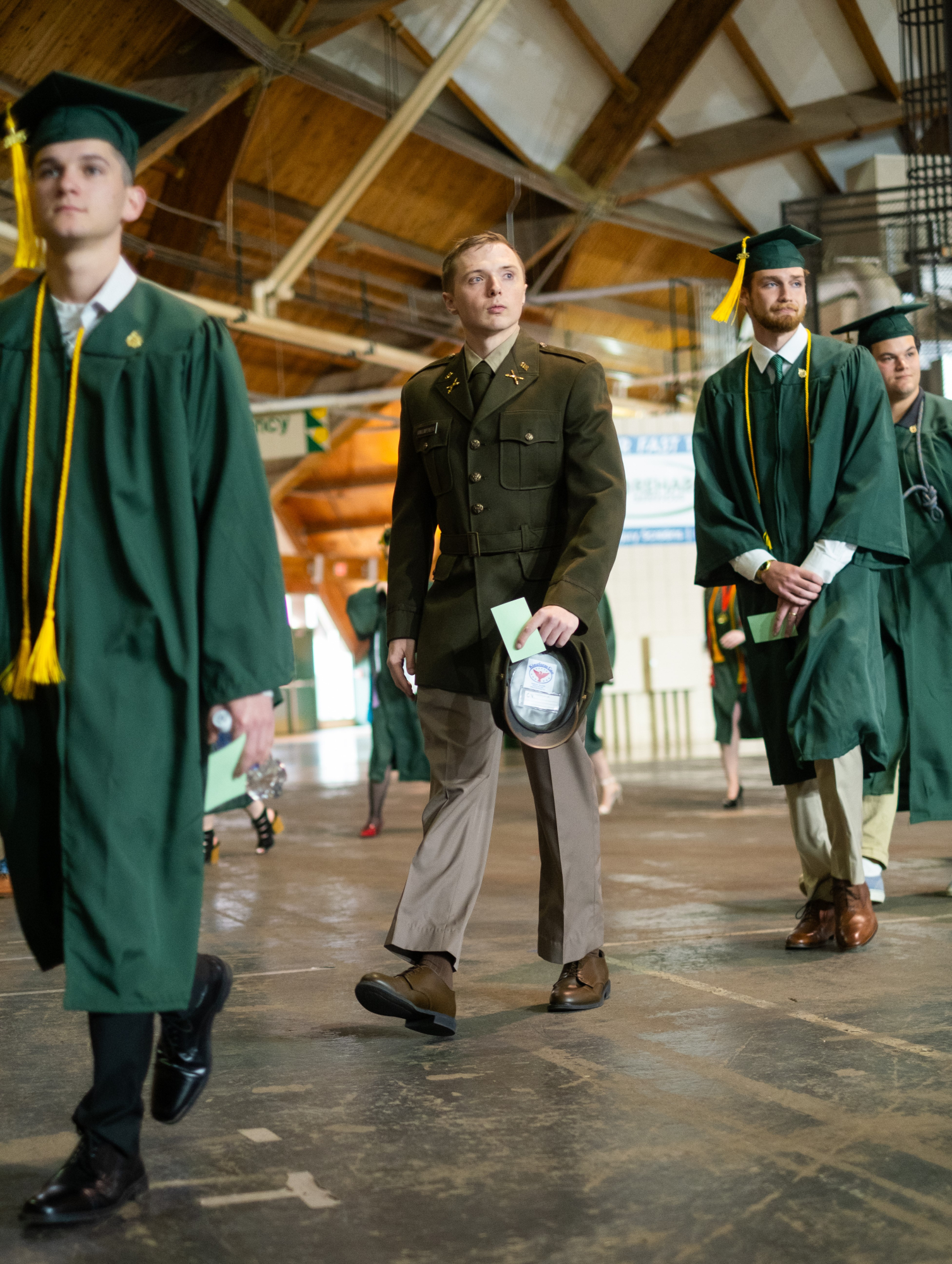 ROTC Graduate in uniform